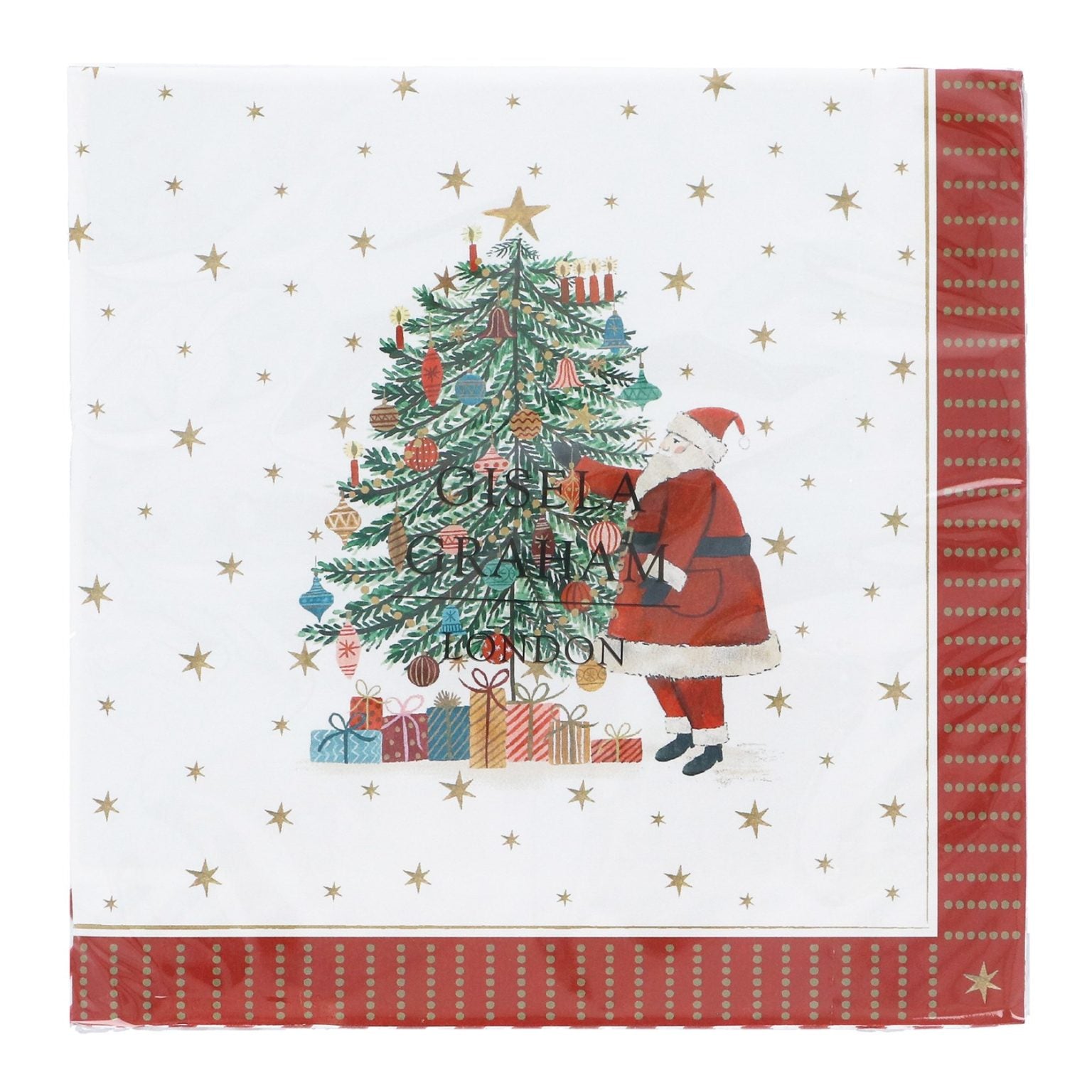 Nostalgia Santa & Tree Napkins