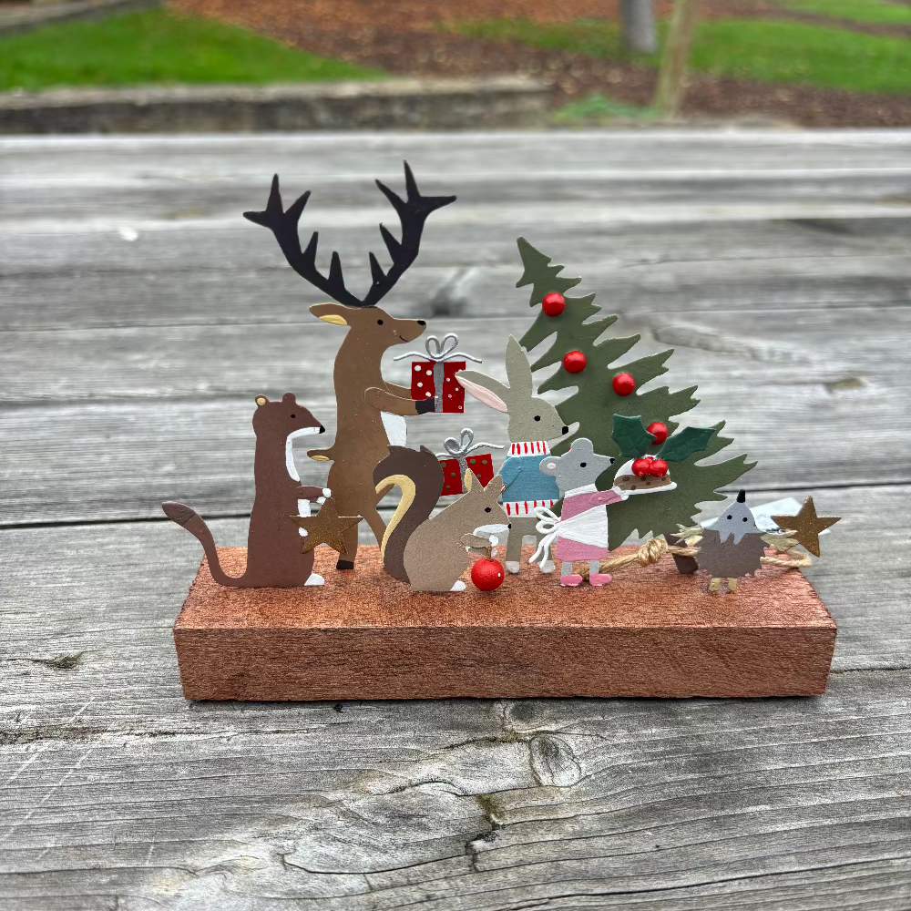 Festive Parade Woodland Block