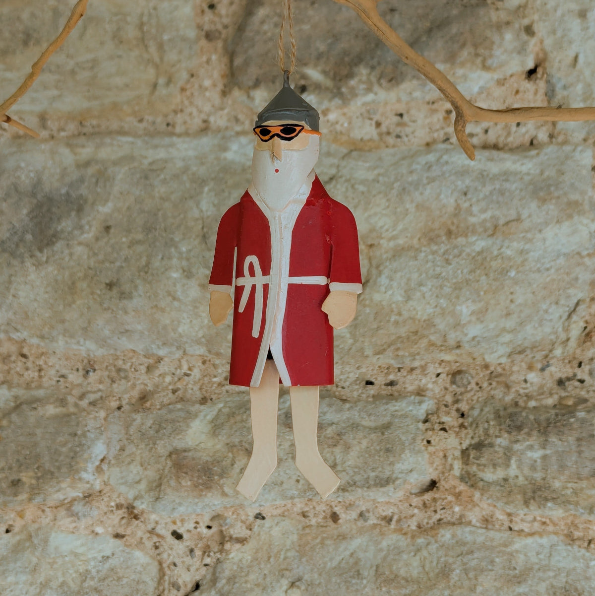 Tin Wild Swimming Santa