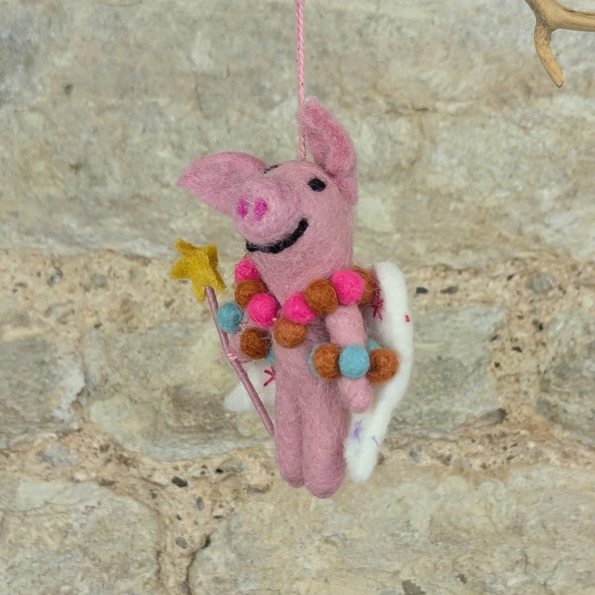Handmade Felt Penelope Porker Fairy