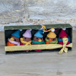 Load image into Gallery viewer, Set of 5 Hanging Felt Robin Decs
