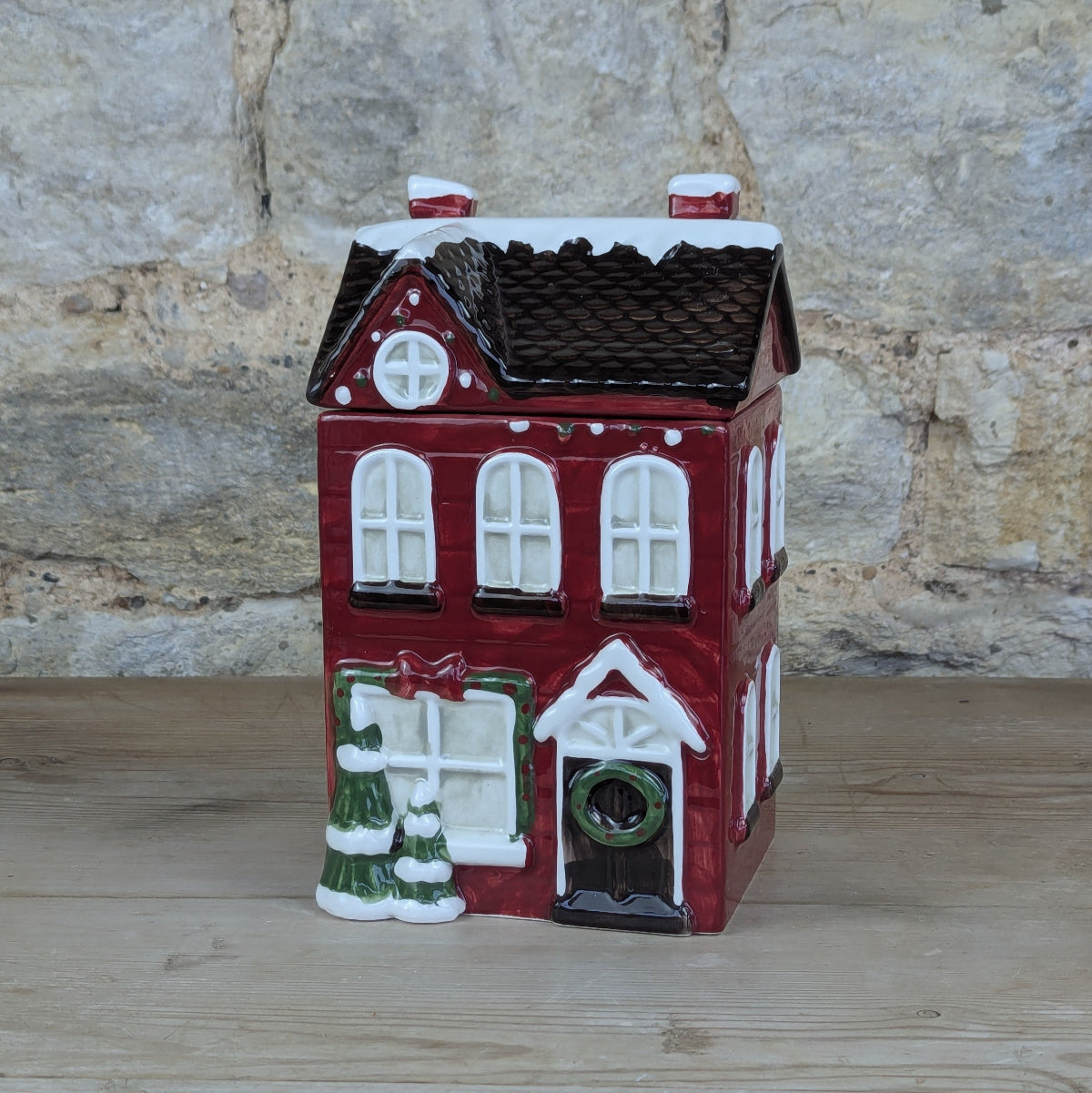 Ceramic House Cookie Jar