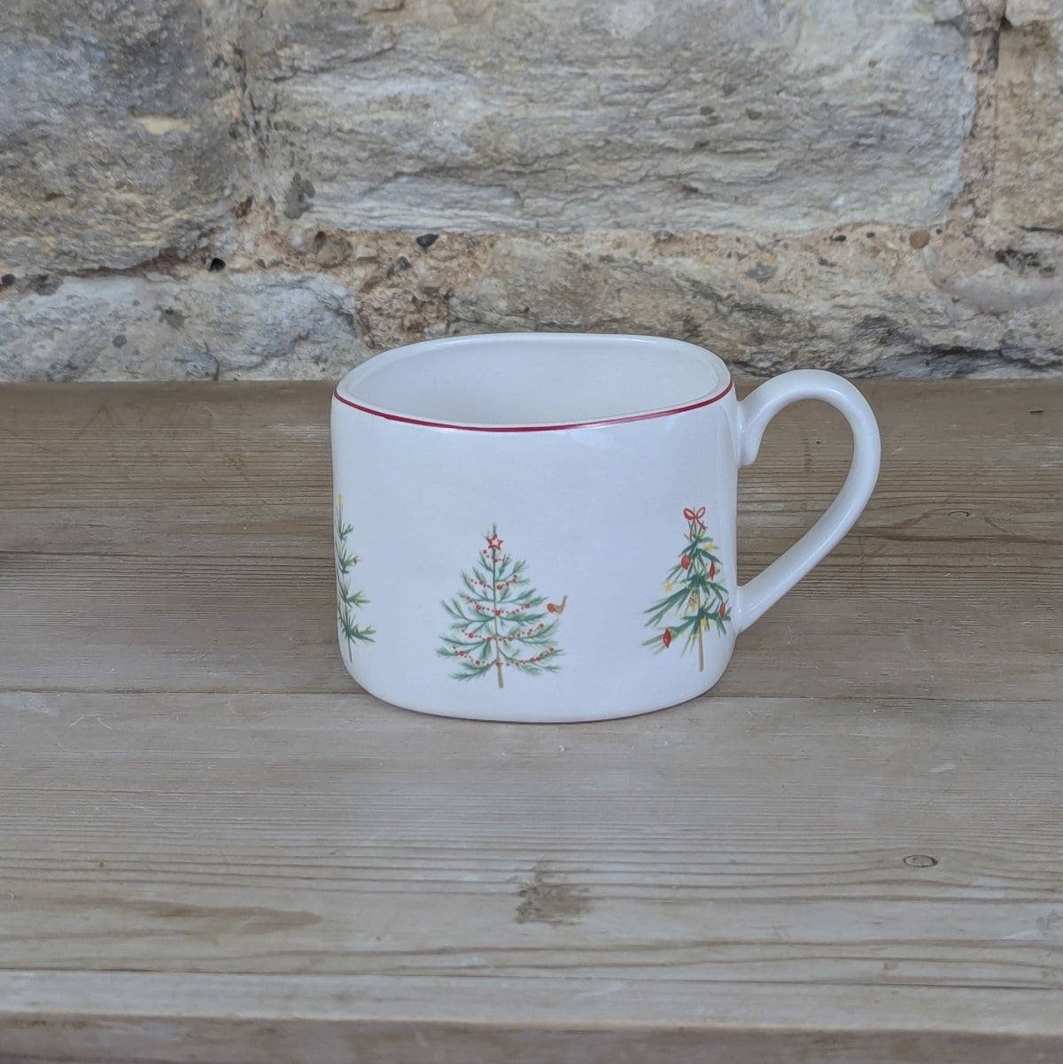 Scandi Trees Stoneware Mug