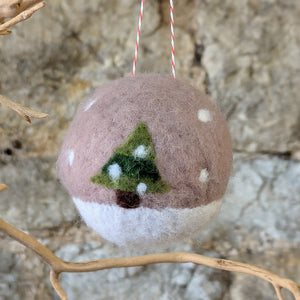 Felt Tree Bauble