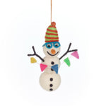 Load image into Gallery viewer, Handmade Felt Benedict the Snowman
