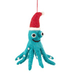 Load image into Gallery viewer, Handmade Felt Christmas Octopus
