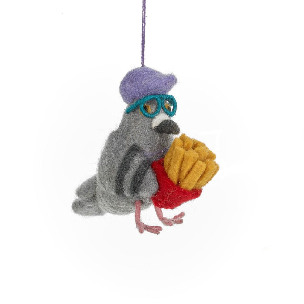 Handmade Felt McPigeon