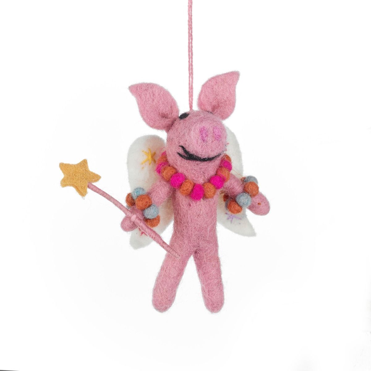Handmade Felt Penelope Porker Fairy