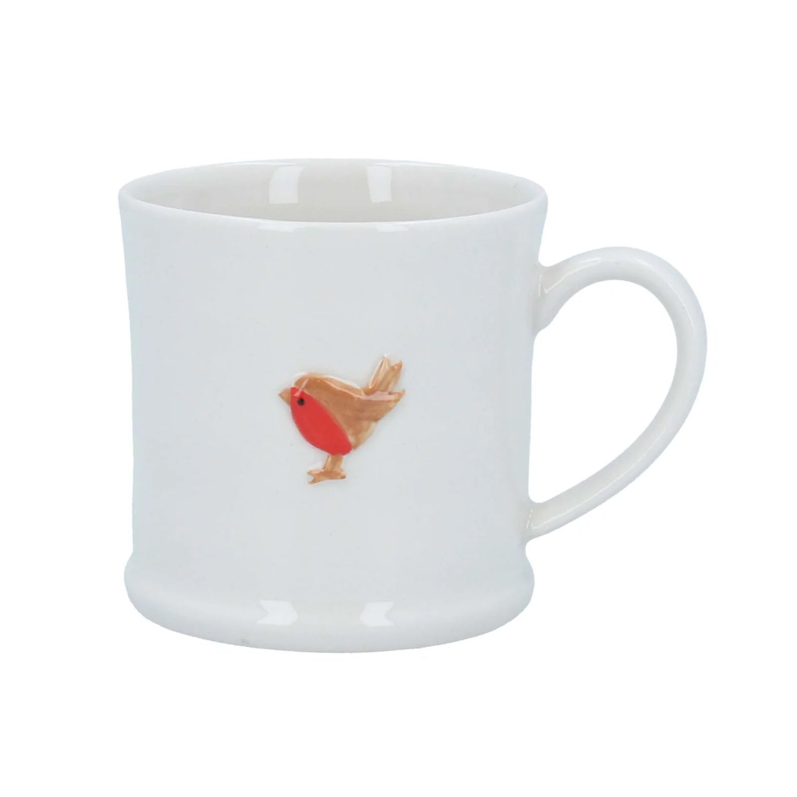 Ceramic Mini Mug with Robin