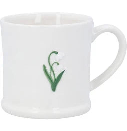 Snowdrops Stoneware Mini Mug